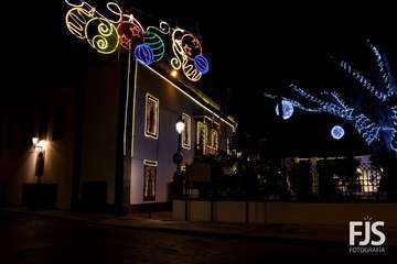 La Navidad ya ilumina Telde/Francisco Javier Santana y Antonio Alí.